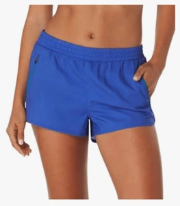 Speedo costume da bagno donna L fondo corto tavola pantaloncino blu - Foto 1 di 9