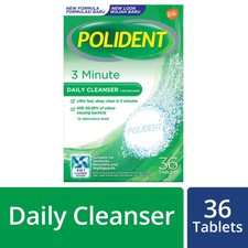 POLIDENT Cleanser Tablets 36's