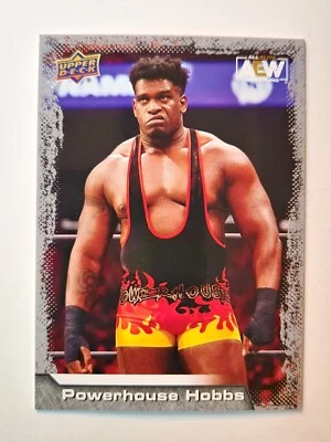 2022 Upper Deck AEW Wrestling #6 POWERHOUSE HOBBS - Image 1 of 2