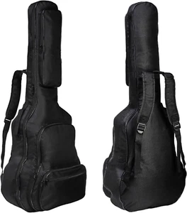 41 Inch Acoustic Guitar Case Gig Bag, 0.2 Inch Thick Padding Waterproof Guitar C - Picture 1 of 12