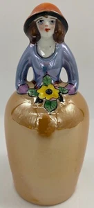 Vintage Noritake Art Deco Lustre Lady Shaker Japan 1900-1940 - Picture 1 of 5