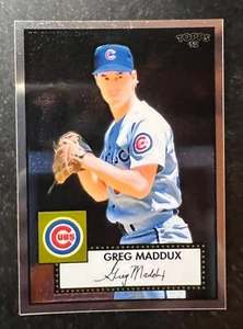 2006 Topps '52 Debut Flashbacks Chrome Greg Maddux #13 1677/1952 - Picture 1 of 2