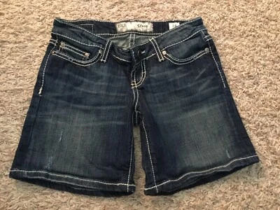 Bermudas Jean BKE 'Stella' MUJERES talla etiqueta = 24 (MEDIDO 24x6,5) (4519) usadas en excelente estado Foto 1 de 4