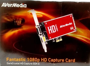 Carte de capture AVerMedia C729-A Darkcrystal 1080p HD SDK II fantastique profil bas - Photo 1/6