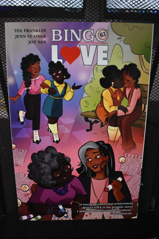 Camiseta Bingo Love Image Comics TPB NUEVA Franklin y Jenn St-Onge Joy San Foto 1 de 1
