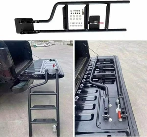Fits for Ford All New Maverick 2022 2023 Pickup Truck Step Foot Tailgate Ladder - Picture 1 of 13