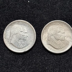 2 STÜCK LOT 1926 SESQUICENTENNIAL 50C GEDENKMÜNZEN AUSWAHL BU - Bild 1 von 6