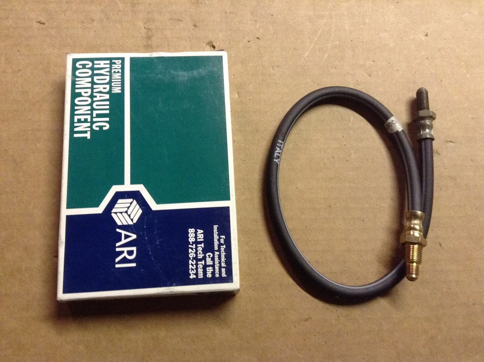 NUEVA MANGUERA DE FRENO DELANTERA IZQUIERDA DERECHA ARI HB-21000 - Se adapta a 67-74 Volvo 142 Foto 1 de 4