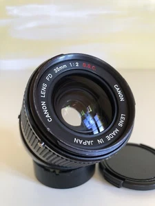 Canon FD 35mm f2 S.S.C 2/35 ssc - Imagen 1 de 10
