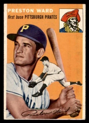 1954 Topps Baseball #72 Preston Ward VG/EX *f2 - Image 1 of 2