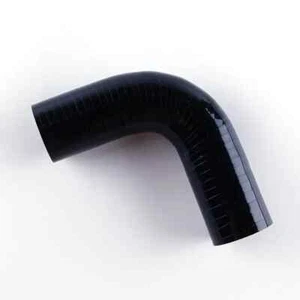 90 Degree ID3/4" ID19mm Elbow Silicone Hose Intercooler Heater Intake Pipe Black - Picture 1 of 3