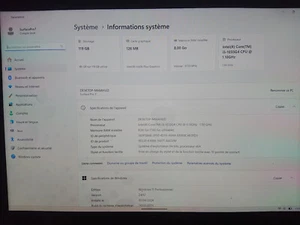 Microsoft Surface Pro 7 i5 1034G4 - 8go RAM - 128go SSD - Imagen 1 de 13