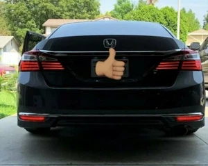 2016 2017 Accord Rear LED Bumper Reflectors Discontinued! Last 3 sets left! - Picture 1 of 2