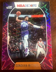 DONOVAN MITCHELL 2020-21 Panini NBA HOOPS PURPLE EXPLOSION SP #71 NBA CAVALIERS - Picture 1 of 2