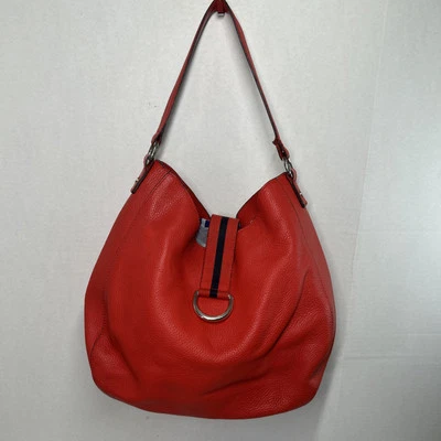 Boden Тулуза наплечная сумка оранжевый кожаный большой Hobo сумка - Изображение 1 из 4