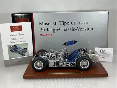 1/18 CMC 1960 Maserati Birdcage Chassis Version M-060 RARE - Image 1 of 4