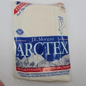 Vintage JE Morgan ARCTEX Long Johns Mens Size Large Thermal Warm Made In USA NWT - Picture 1 of 5