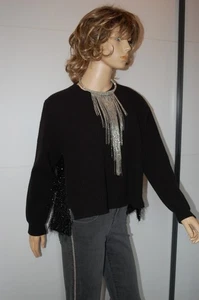 Fabiana Filippi Kaschmir/Wolle Pullover Rücken Verzierung Gr. It. 42  S-M NP 590 - Bild 1 von 17