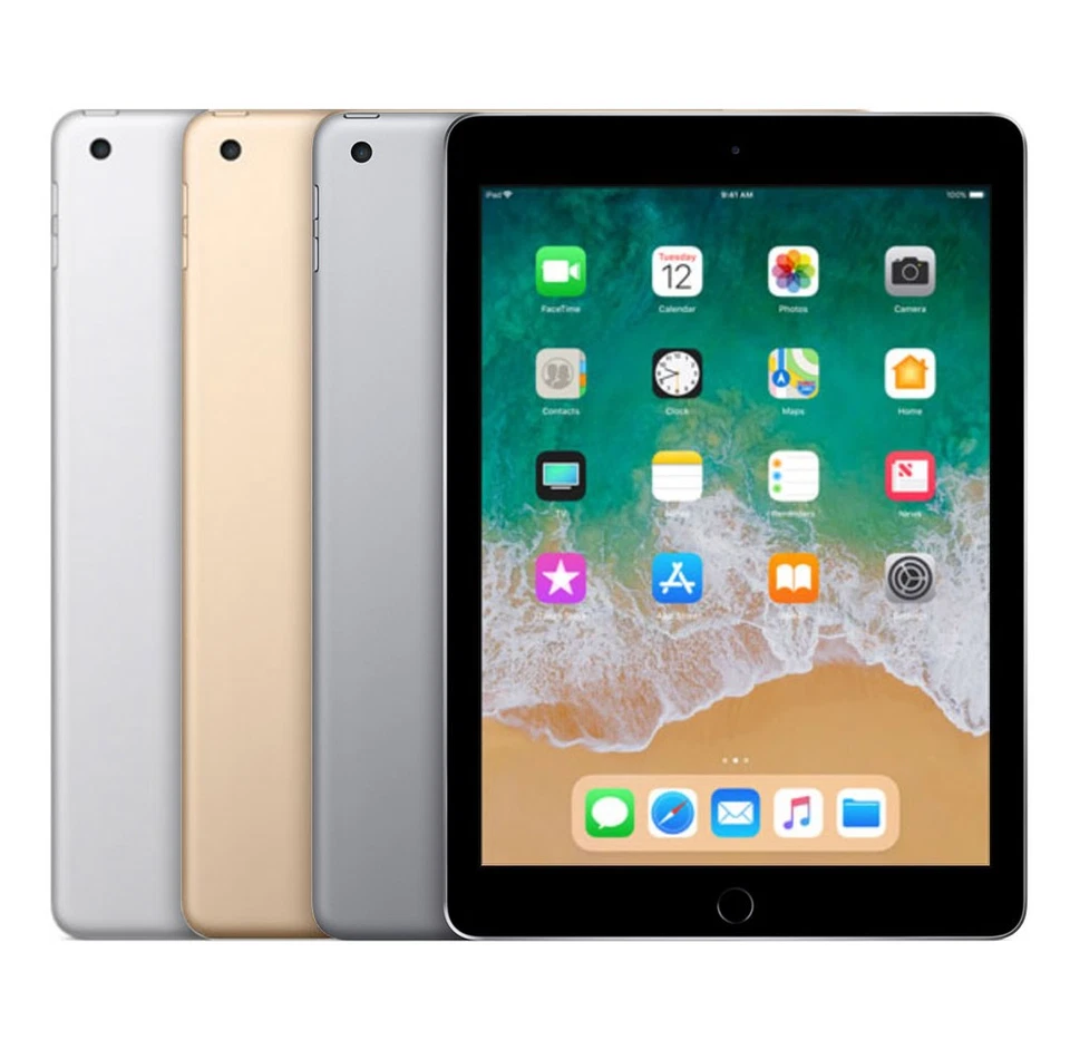 Apple iPad - 6. Gen. (2018) 32GB Wi-Fi Silber Wie Neu - Bild 1 von 1