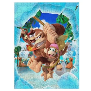 Donkey Kong Puzzle 500 Teile Geschenk für Mädchen Jungen - Bild 1 von 7