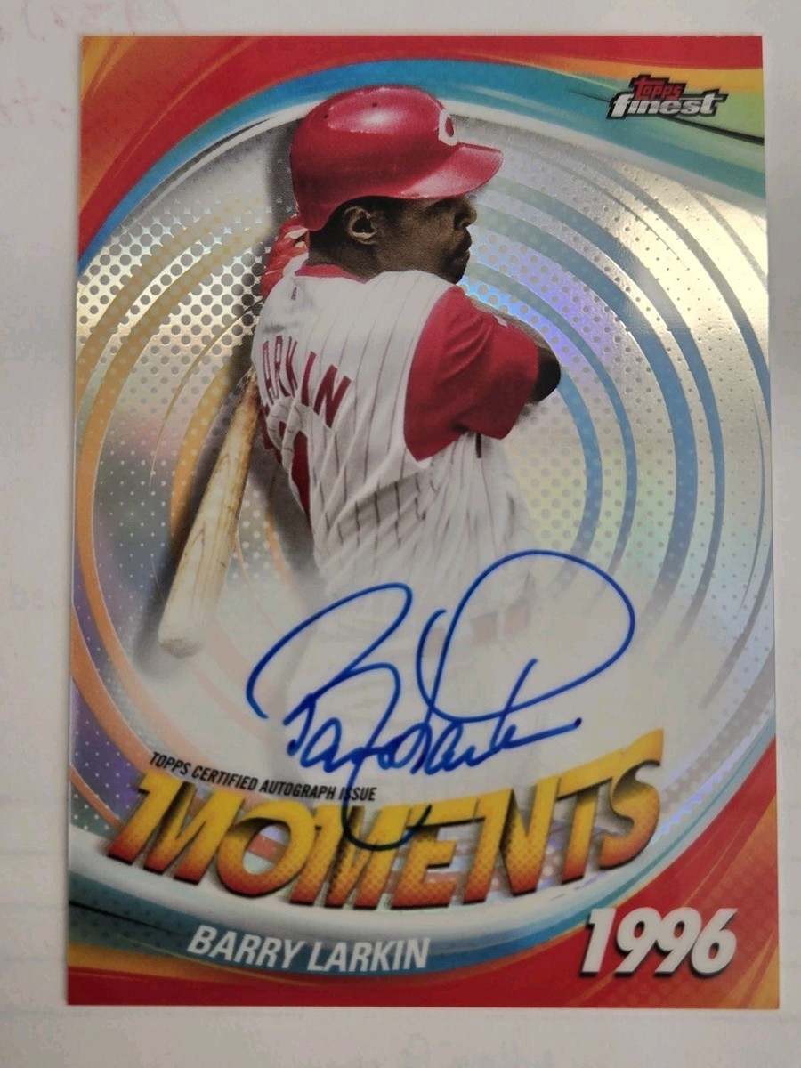 Barry Larkin Autograph for sale | eBay