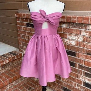 Keepsake the Label NWT Mulberry Minidress Cocktail Dress Women's Size Large - Picture 1 of 9