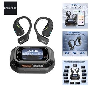 AI Übersetzer Kopfhörer, 3-in-1 Echtzeit Übersetzer Kopfhörer mit app, 134 Sp... - Picture 1 of 9