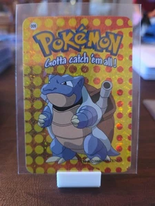 Blastoise #9 - Vintage Vending Machine Prism Sticker 2000 - Pokemon Card - Picture 1 of 2
