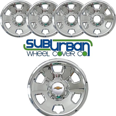 2021-2022 Chevrolet Colorado # IMP-102X 17" Steel Wheel Chrome Wheel Skins SET/4 - Image 1 of 4