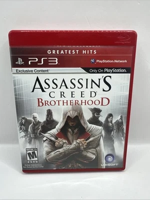 Assassins Creed Brotherhood PlayStation 3 PS3 Completo Grandes Éxitos Foto 1 de 4