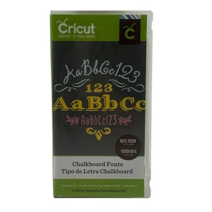 Cricut Cartridge Chalkboard Fonts - Picture 1 of 4
