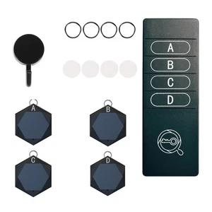 4-in-1 Key Finder Wireless Alarm Anti Lost Key Wallet Tag Tracker Accessories - Picture 1 of 13