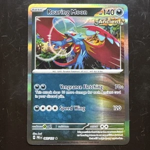 Pokemon TCG Roaring Moon Scarlet & Violet Series - Prismatic Evolutions #65 Holo - Picture 1 of 3