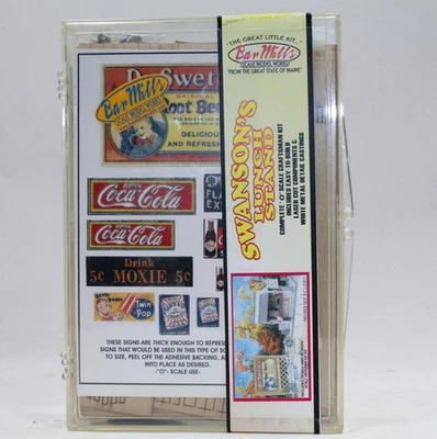 KIT de soporte de almuerzo Swanson's Bar Mills #0954 escala O KIT de artesanía de madera a escala 1:48 Foto 1 de 4