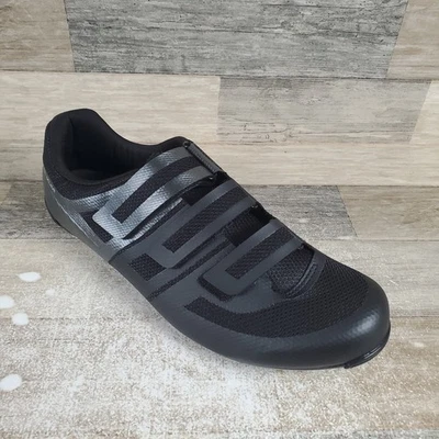 Pearl Izumi Quest Road Mens Cycling Shoes Sz 11.5 Black Bike 5 Bolt Sneakers - Image 1 of 4