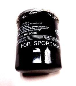 ( 1 ) GENUINE KIA 0FE3R14302 OIL FILTER  Fits 1997-2002 Sportage - Picture 1 of 3