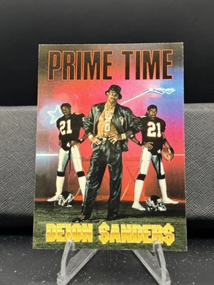 1992 SkyBox Prime Time #161 Deion Sanders - Image 1 of 2