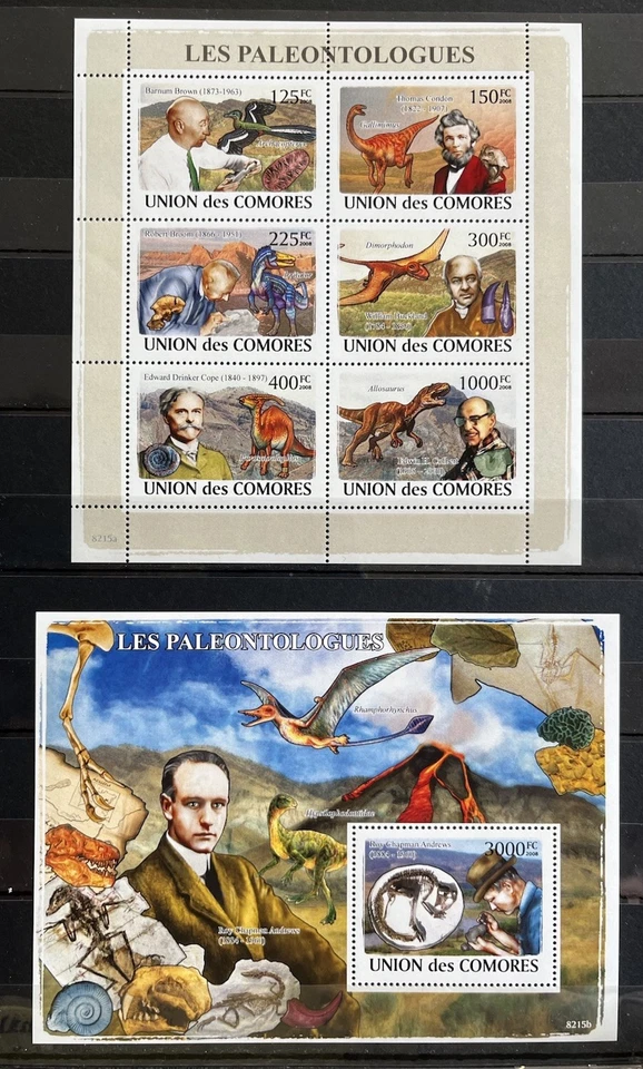 Dinosaurs / Prehistoric Fauna / Condon / Colbert / Brown / Broom / Cope MNH** CM - Image 1 of 1