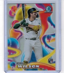 2025 Bowman Chrome Jacob Wilson Melt Mashers Rookie RC (MM-7) - Picture 1 of 1