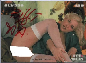 ALYSSA - Adult Actress - Autograph Trading Card - Picture 1 of 1