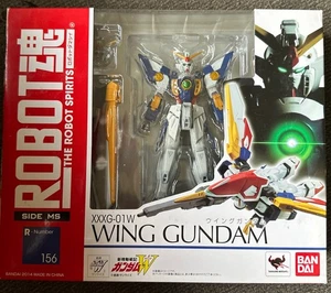 Bandai Robot Spirits Gundam Wing R-156 Wing Gundam TV Version Action Figure New - Picture 1 of 4