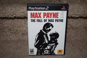 Max Payne 2 The Fall Of Max Payne PS2 Playstation 2 case, disc, book, complete - Picture 1 of 7