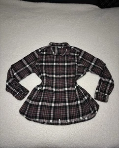 Camisa de franela de algodón suave a cuadros Woolrich para mujer - Imagen 1 de 12