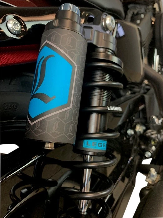 Amortiguadores de bobina Legend REVO-ARC Piggyback de alta resistencia 13" #1018 Harley Davidson Foto 1 de 1