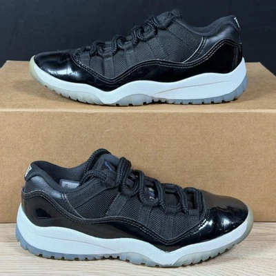 Nike Air Jordan 11 Retro Bajo PS Zapatos Juveniles 2Y Negro Azul Space Jam FV5116-004 Foto 1 de 4