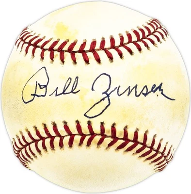 Bill Zinser Signed AL Baseball Washington Senators Beckett #BM17795 - Image 1 of 4