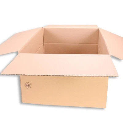 ROPER GMBH & CO. KG Versandkarton 800 x 600 x 400(200) mm Faltkarton Verpackung Paket Versand Karton