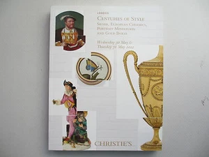 Century of Style Silver, European Ceramics, Miniatures Christie's London 2012 - Picture 1 of 8