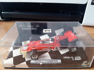 MODELLINO MINICHAMPS LOTUS 1970 RINDT. 1/43 - Immagine 1 di 3