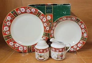 KOBE Classic Traditions CHARLTON HALL 5 pc Hostess Boxed Set, Christmas New NIB - Picture 1 of 17